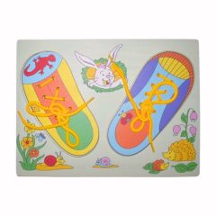 Fűzős cipő-puzzle