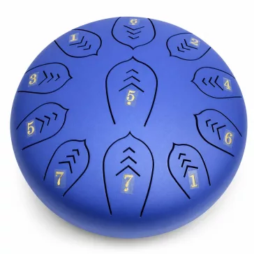 Nyelvdob: 11 hangos, 25 cm (kék)