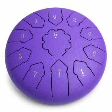 Nyelvdob: 11 hangos, 25 cm (lila)
