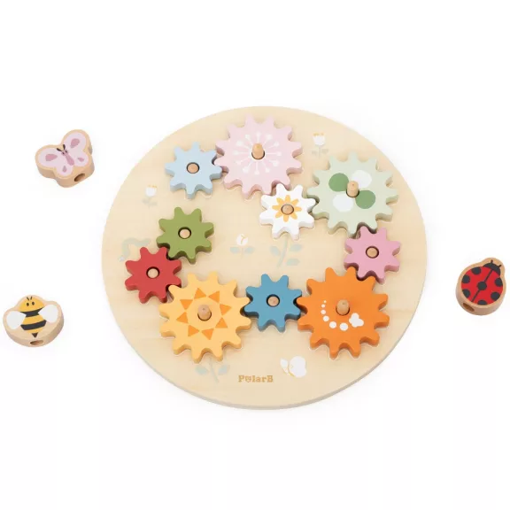 Fogaskerék kirakó fajáték (PolarB)