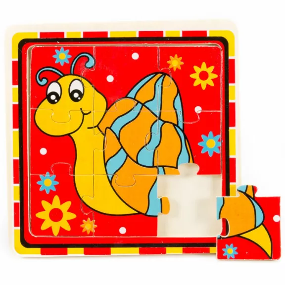 Puzzle 9 db-os (csigás)