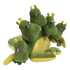 Kesztyűbáb felnőtt kézre (sárkány)