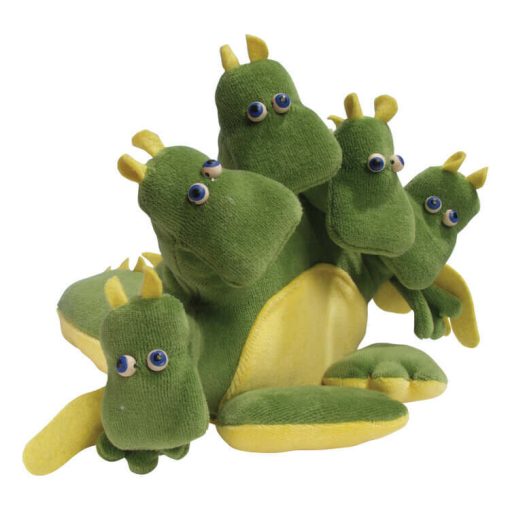 Kesztyűbáb felnőtt kézre (sárkány)