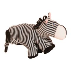 Kesztyűbáb felnőtt kézre (zebra)