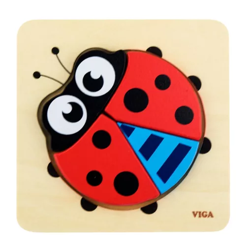 Puzzle magasított (katica)