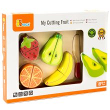 Szeletelhető gyümölcsök tálcán