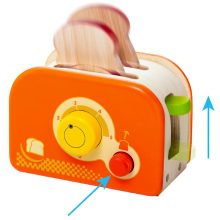 Játék kenyérpirító (W)