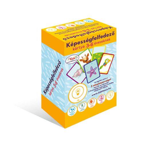 Képességfelfedező kártya 3-6 éveseknek (IQ)