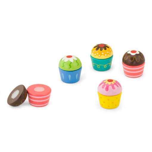 Játék muffin fából (4 db-os)