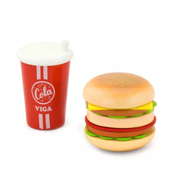 Játék hamburger és Viga cola Játék hamburger és Viga cola