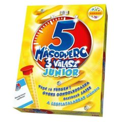 5 másodperc 3 válasz Junior - Társasjáték