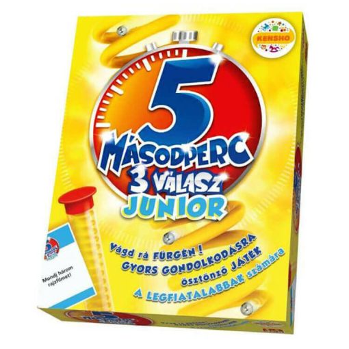 5 másodperc 3 válasz Junior - Társasjáték