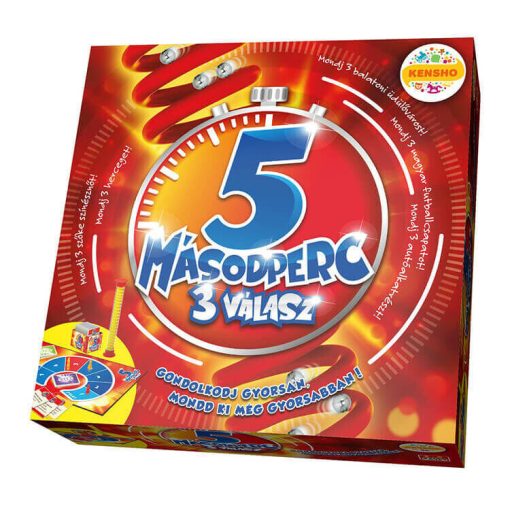 5 másodperc, 3 válasz - Társasjáték