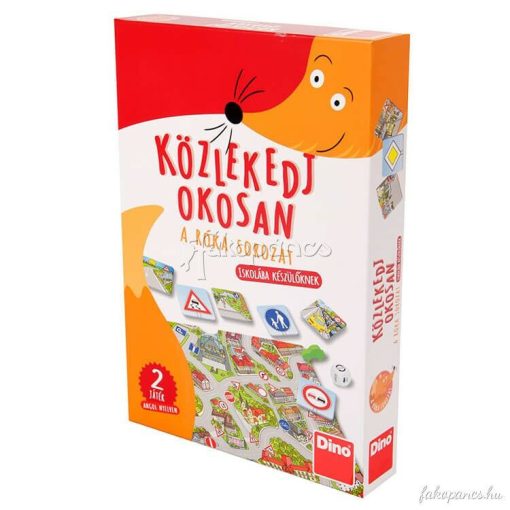 Közlekedj okosan oktató játék - Róka sorozat