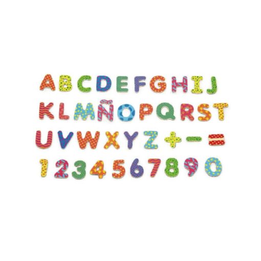 Színes, mágneses betűk