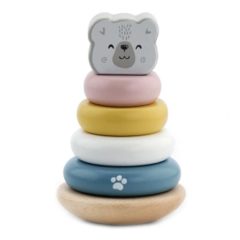 Montesszori torony fából: maci VP (PolarB)