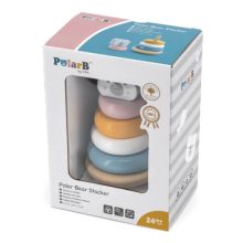 Montesszori torony fából: maci VP (PolarB)