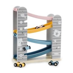 Autók a lejtőn: szürke, színes (PolarB)