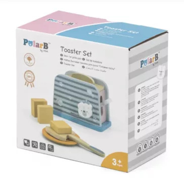 Kenyérpirító fából tartozékokkal (PolarB)