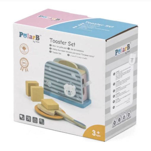 Kenyérpirító fából tartozékokkal (PolarB)