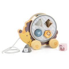 Húzogatós fajáték és formadoboz: süni (PolarB)