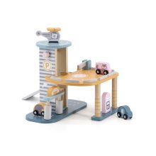 Garázs lifttel fából (PolarB)