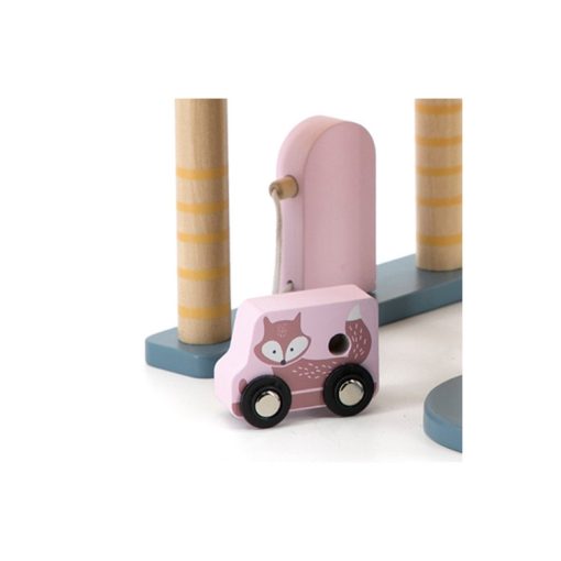 Garázs lifttel fából (PolarB)