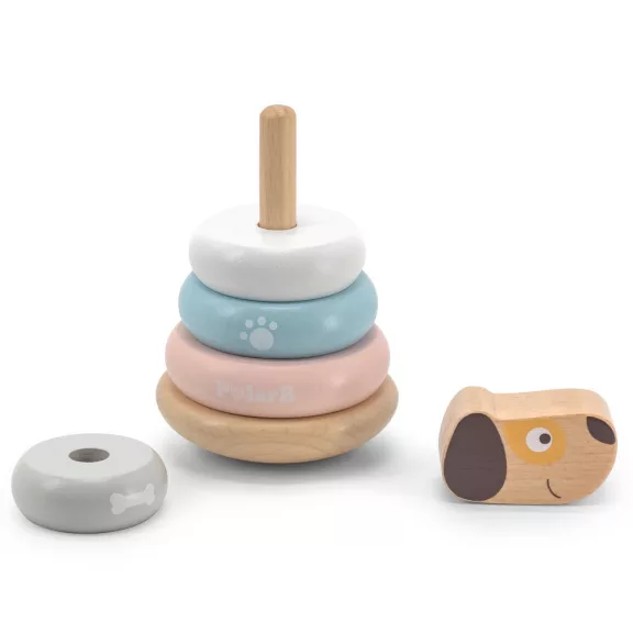 Montesszori torony fából: kutya VP (PolarB)