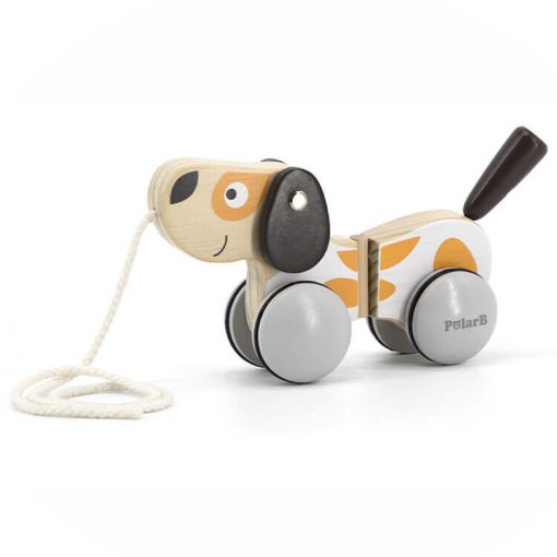 Húzogatós fajáték: kutya (PolarB)