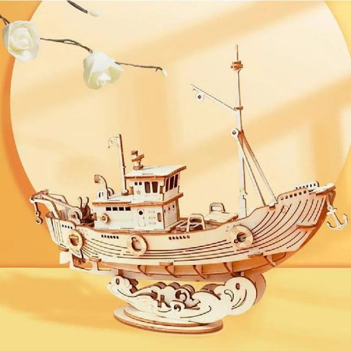 3D modell - halászhajó