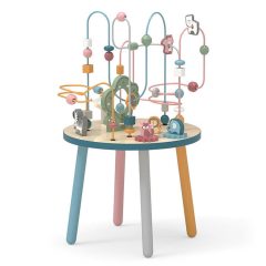   Golyóvezető faasztal állatokkal és különböző formákkal (PolarB)