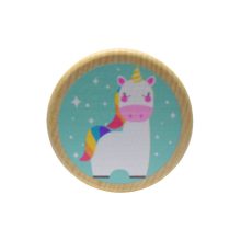 Hengeres színes csörgő (unikornis és szivárvány) "esőcsináló"