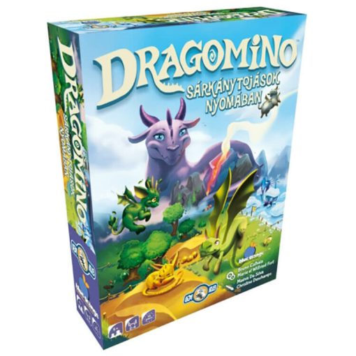 Dragomino: Sárkánytojások nyomában - Társasjáték