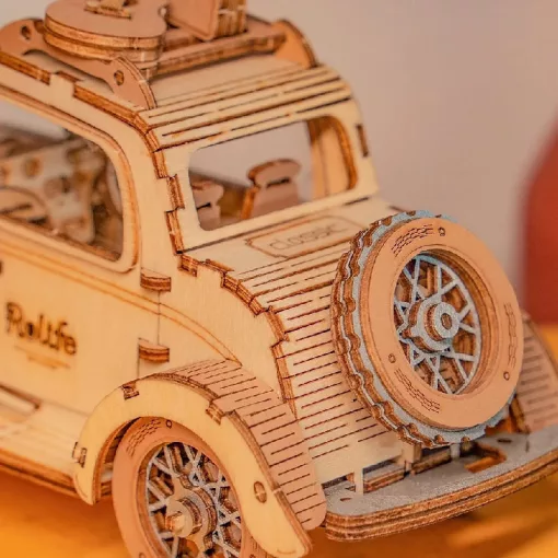 3D modell - Oldtimer autó