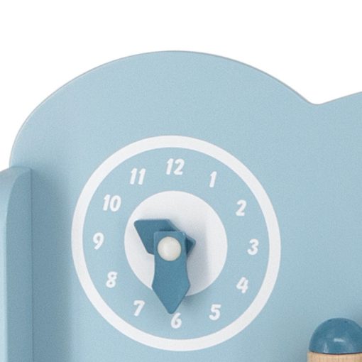 Játékkonyha fából: kék (PolarB)