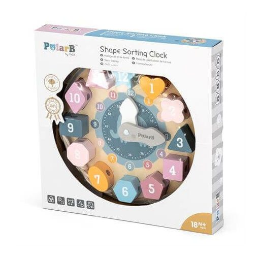 Formakereső óra fából (PolarB)