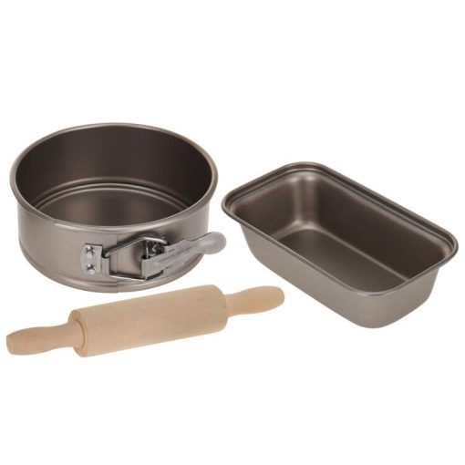 Játék sütemény sütő szett: 3 db-os, 20 cm