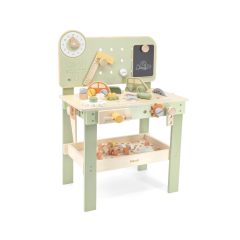 Fa játék munkapad: pasztell zöld (PolarB)