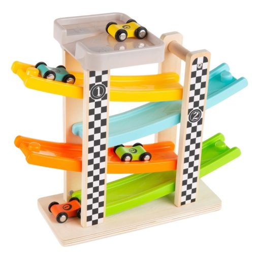 Autók a lejtőn (rajtkockás)