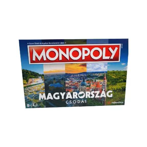 Monopoly: Magyarország csodái társasjáték Monopoly: Magyarország csodái társasjáték
