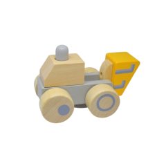 Gurulós, hangot adó dömper - pasztell színben