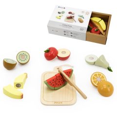 Szeletelhető gyümölcsök vágódeszkával