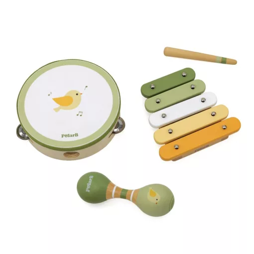 Hangszerkészlet - pasztell színben 3db-os