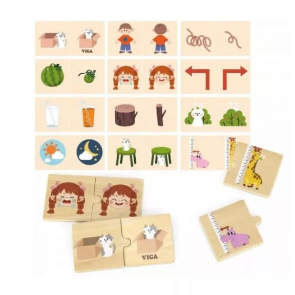 Ellentétek puzzle Ellentétek puzzle