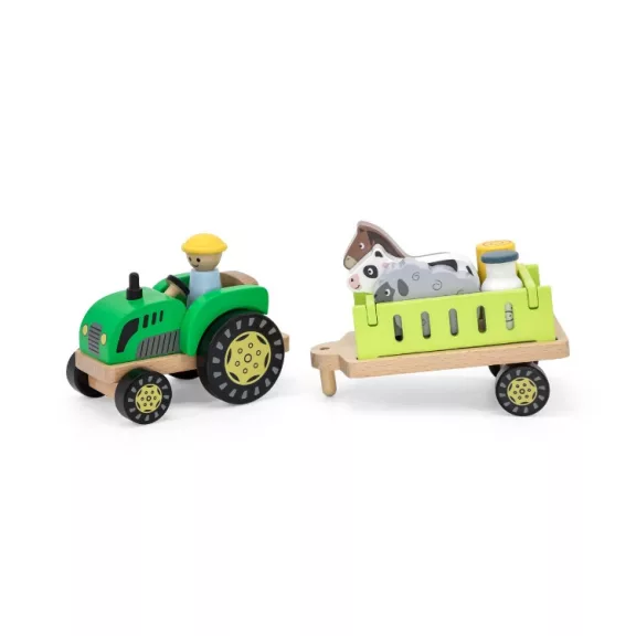 Traktor utánfutóval Traktor utánfutóval