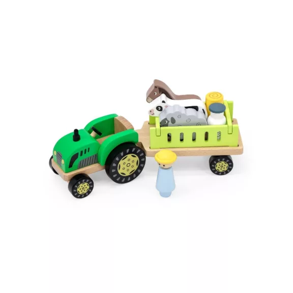 Traktor utánfutóval Traktor utánfutóval