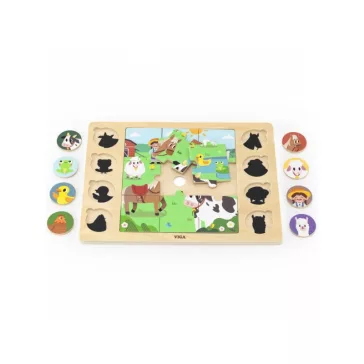 Puzzle - találd meg a párokat - farmos