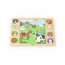 Puzzle - találd meg a párokat - farmos