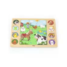 Puzzle - találd meg a párokat - farmos