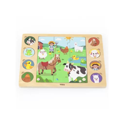 Puzzle - találd meg a párokat - farmos